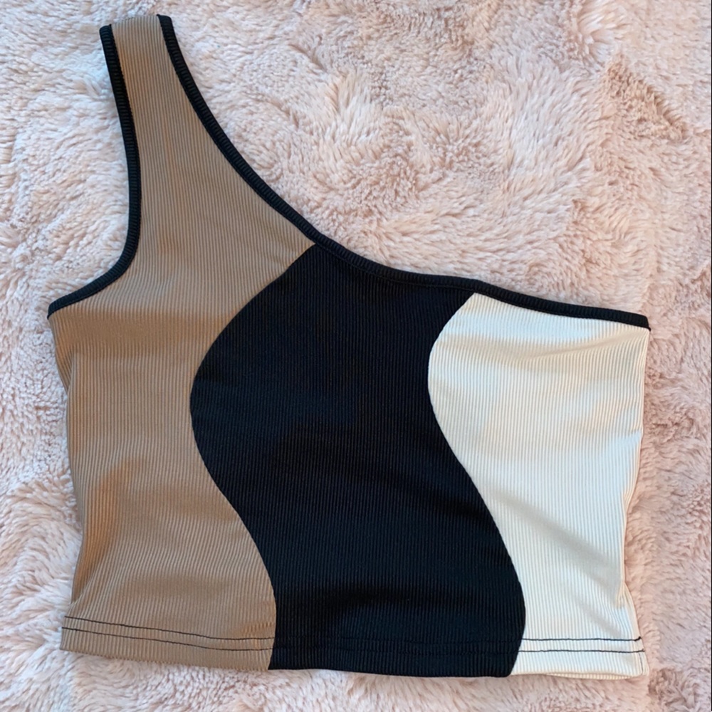 Off the shoulder crop top